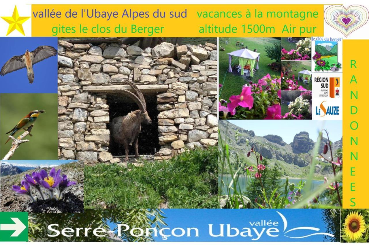 Le Clos Du Berger Le Sauze Eksteriør billede