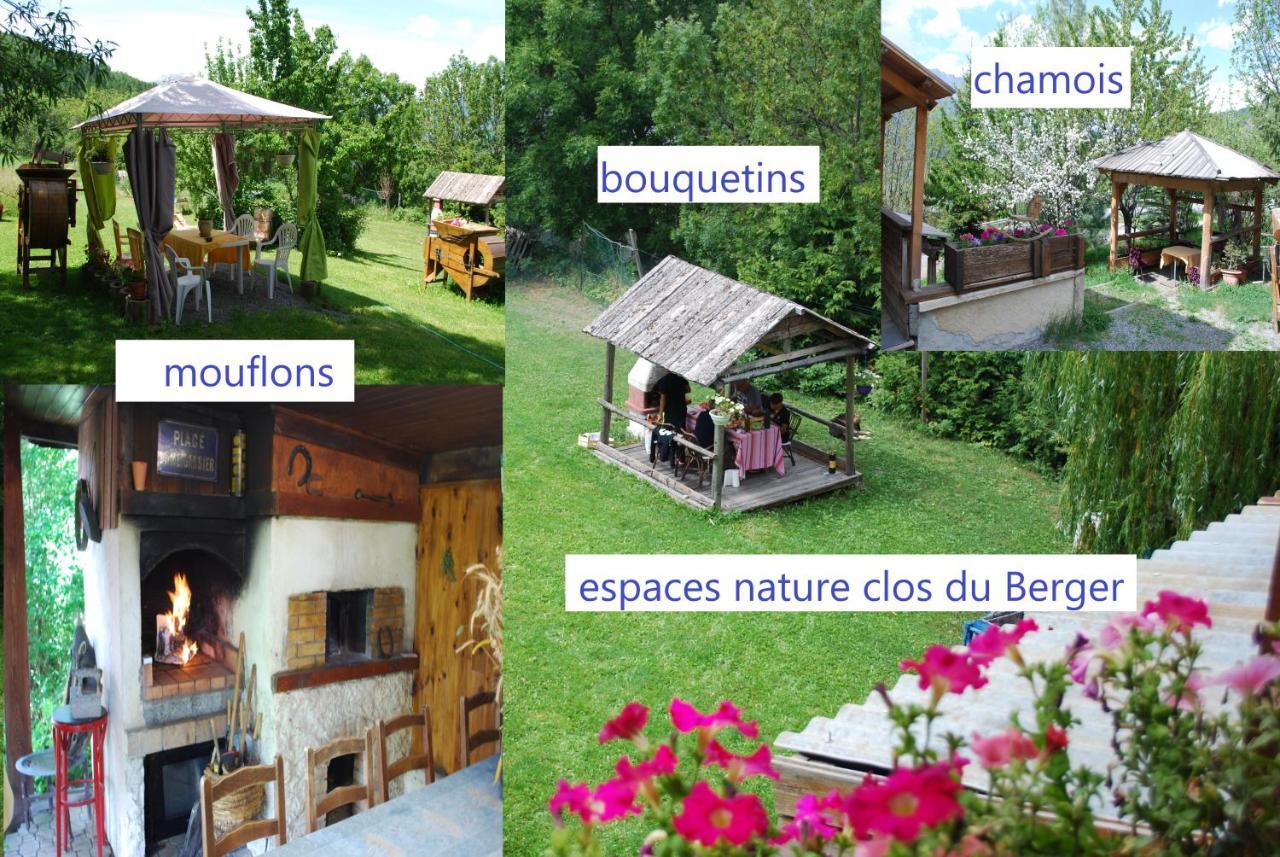 Le Clos Du Berger Le Sauze Eksteriør billede